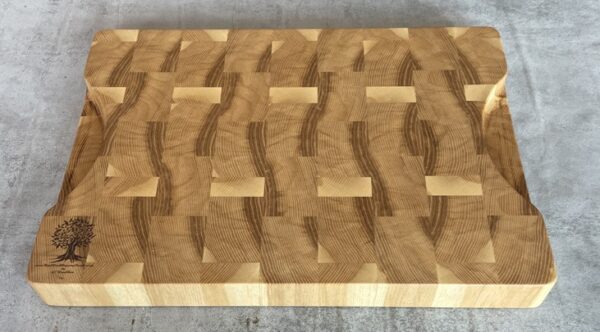 Ash End Grain Chopping Board - Image 6
