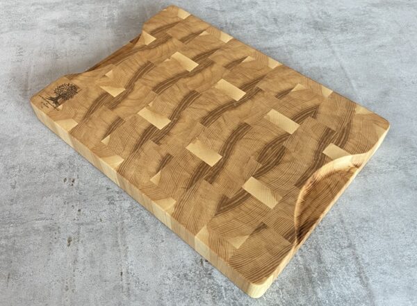 Ash End Grain Chopping Board - Image 7