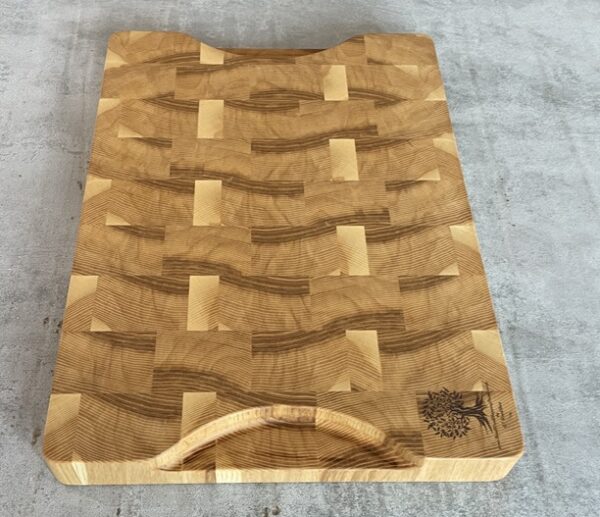 Ash End Grain Chopping Board - Image 8