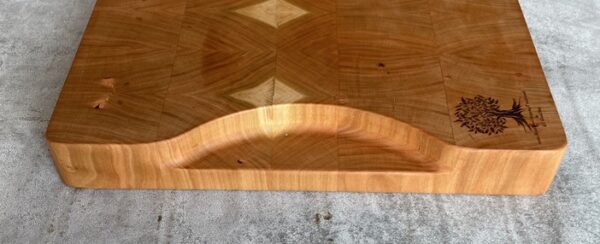 Cherry End Grain Chopping Board - Image 10