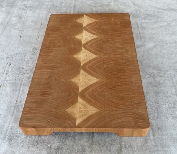 Cherry End Grain Chopping Board - Image 4