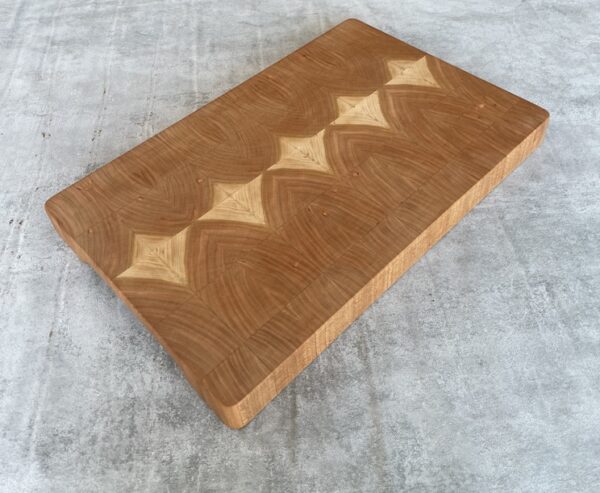 Cherry End Grain Chopping Board - Image 5