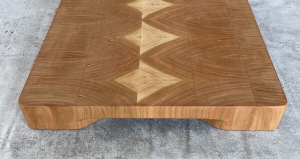 Cherry End Grain Chopping Board - Image 6