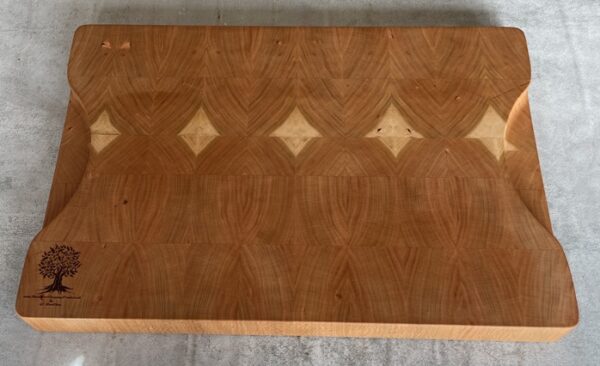 Cherry End Grain Chopping Board - Image 6