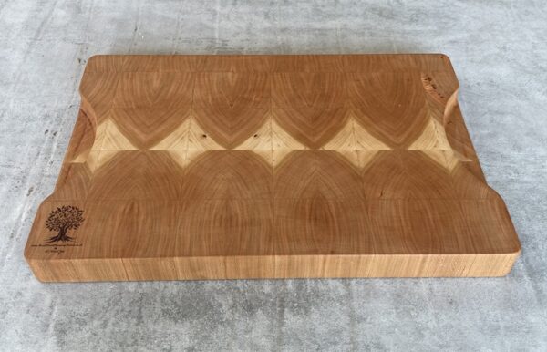 Cherry End Grain Chopping Board - Image 7