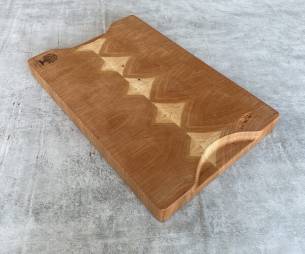 Cherry End Grain Chopping Board - Image 8