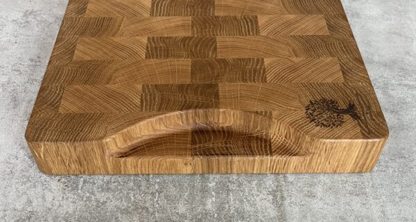 Oak End Grain Chopping Board - Image 11