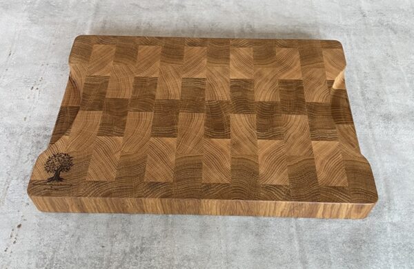 Oak End Grain Chopping Board - Image 7