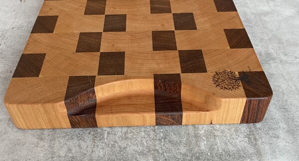 Beech and Jatoba End Grain Chopping Board - Image 11