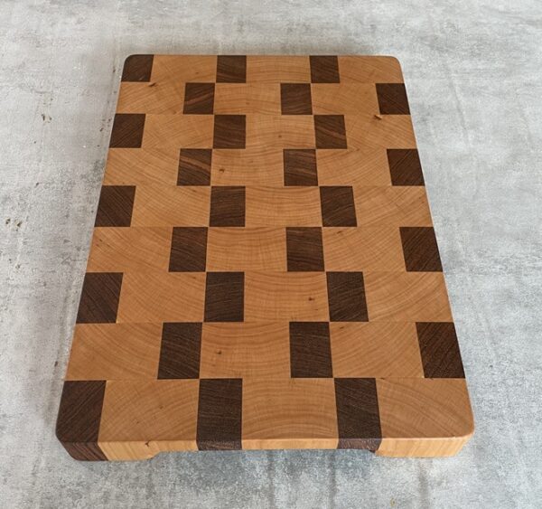 Beech and Jatoba End Grain Chopping Board - Image 4