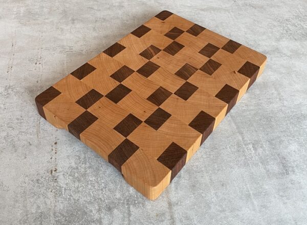 Beech and Jatoba End Grain Chopping Board - Image 5
