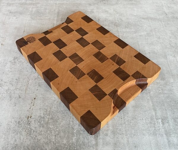 Beech and Jatoba End Grain Chopping Board - Image 8