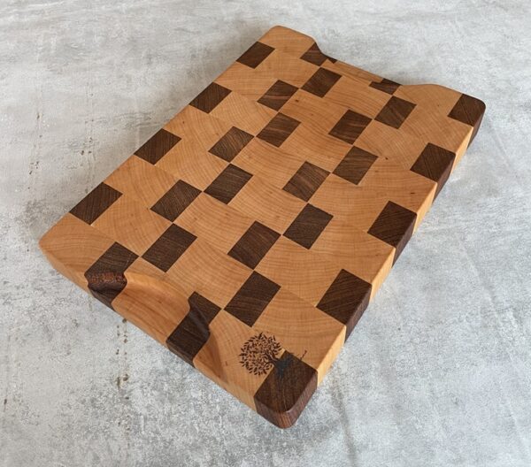 Beech and Jatoba End Grain Chopping Board - Image 10