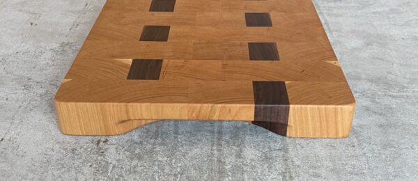 Cherry And Walnut End Grain Chopping Board - Image 6